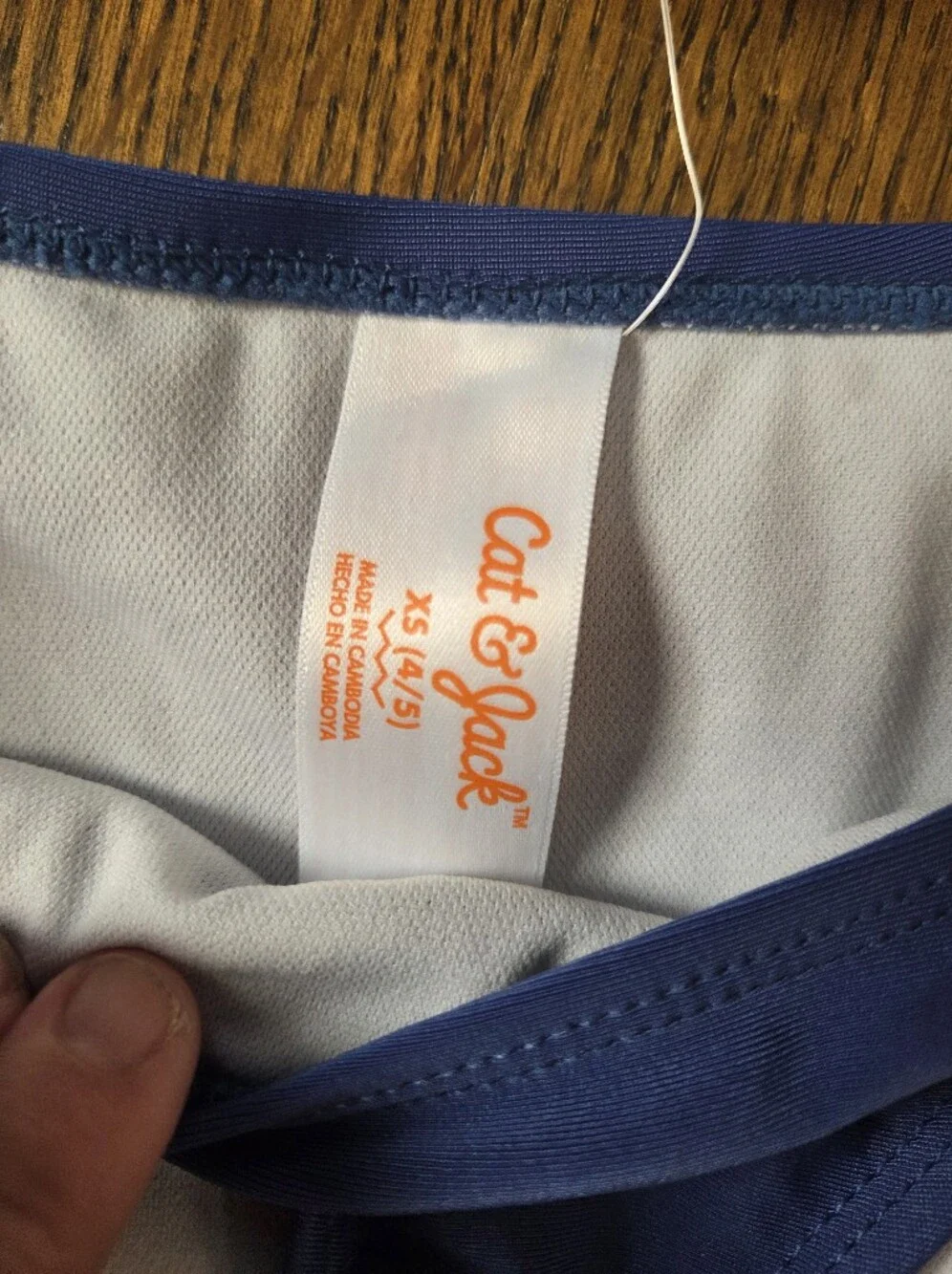 New Cat & Jack Girls XS 4/5 Blue Swim Bottoms